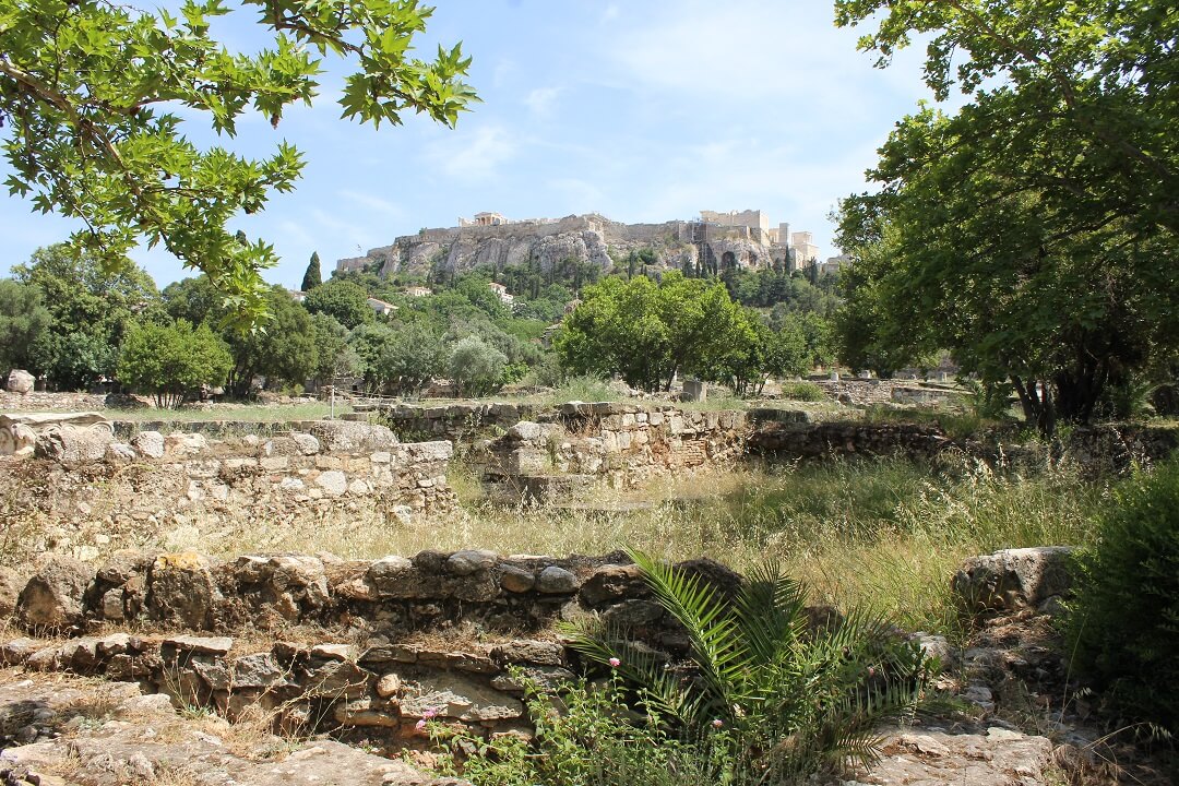 1 - Athens by train - Excavations near the Acropolis