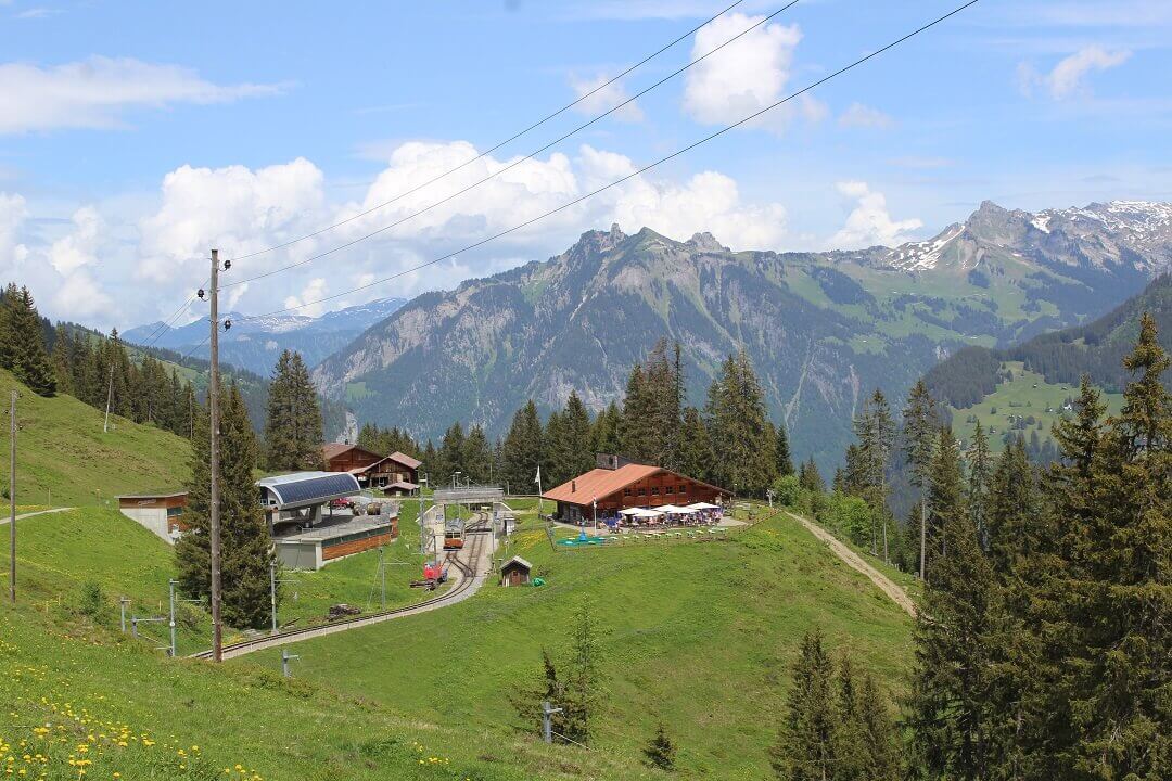 Lauterbrunnen by train - Why hike if you can take the train