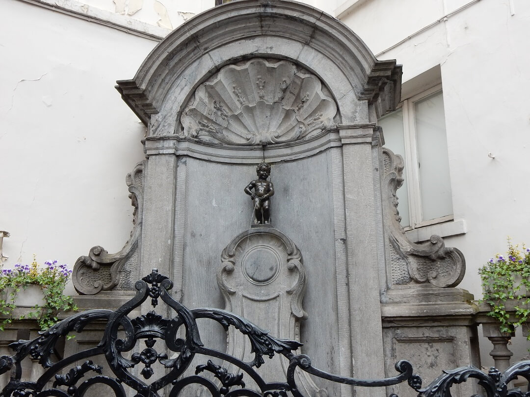 Interrail reservations in Belgium - Manneken Pis