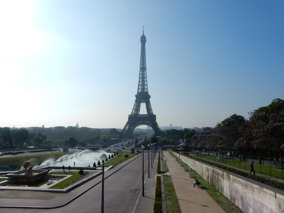 Interrail reservations in France - The Eiffel Tower