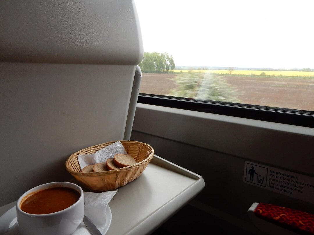 Budapest by train - Goulash Soup!!
