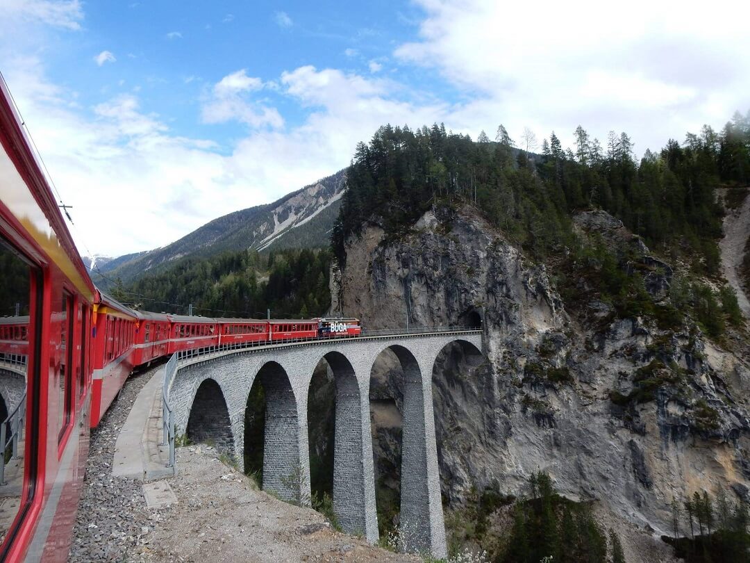 Bern by train - The Bernina Express