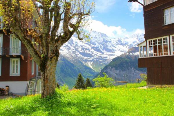 Lauterbrunnen by train - And I wish this was my house!