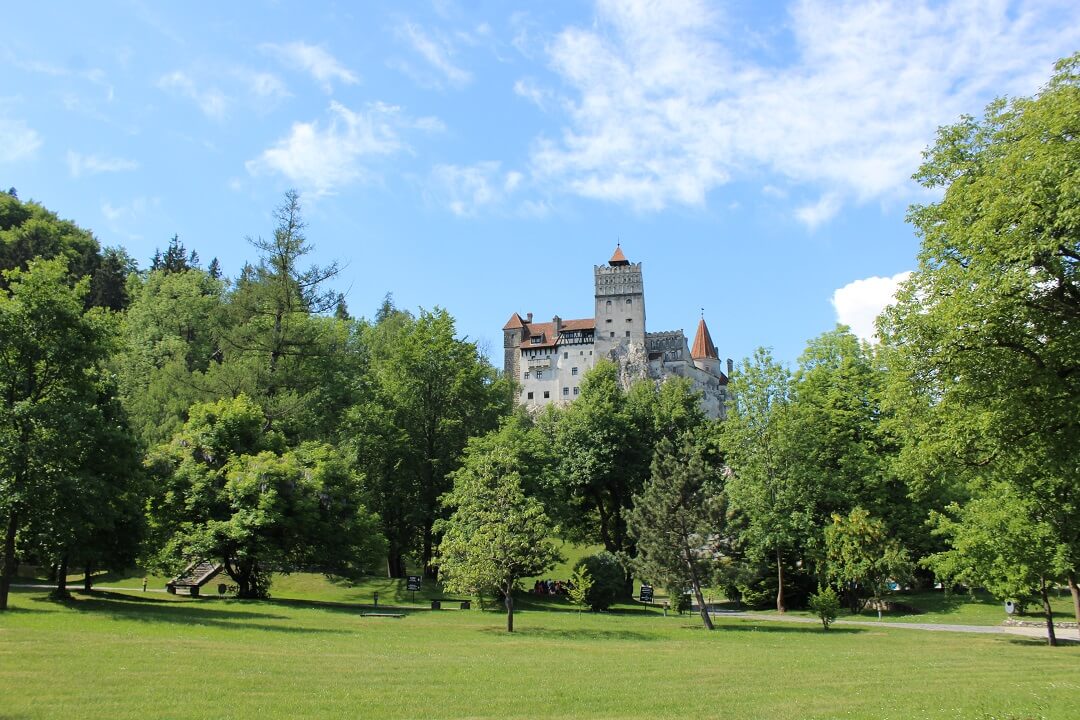 Night-Trains in Romania - Bran Castle