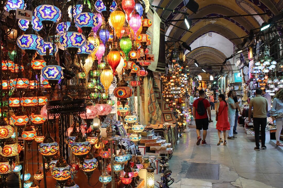 Night-Trains in Turkey - Grand Bazar Istanbul