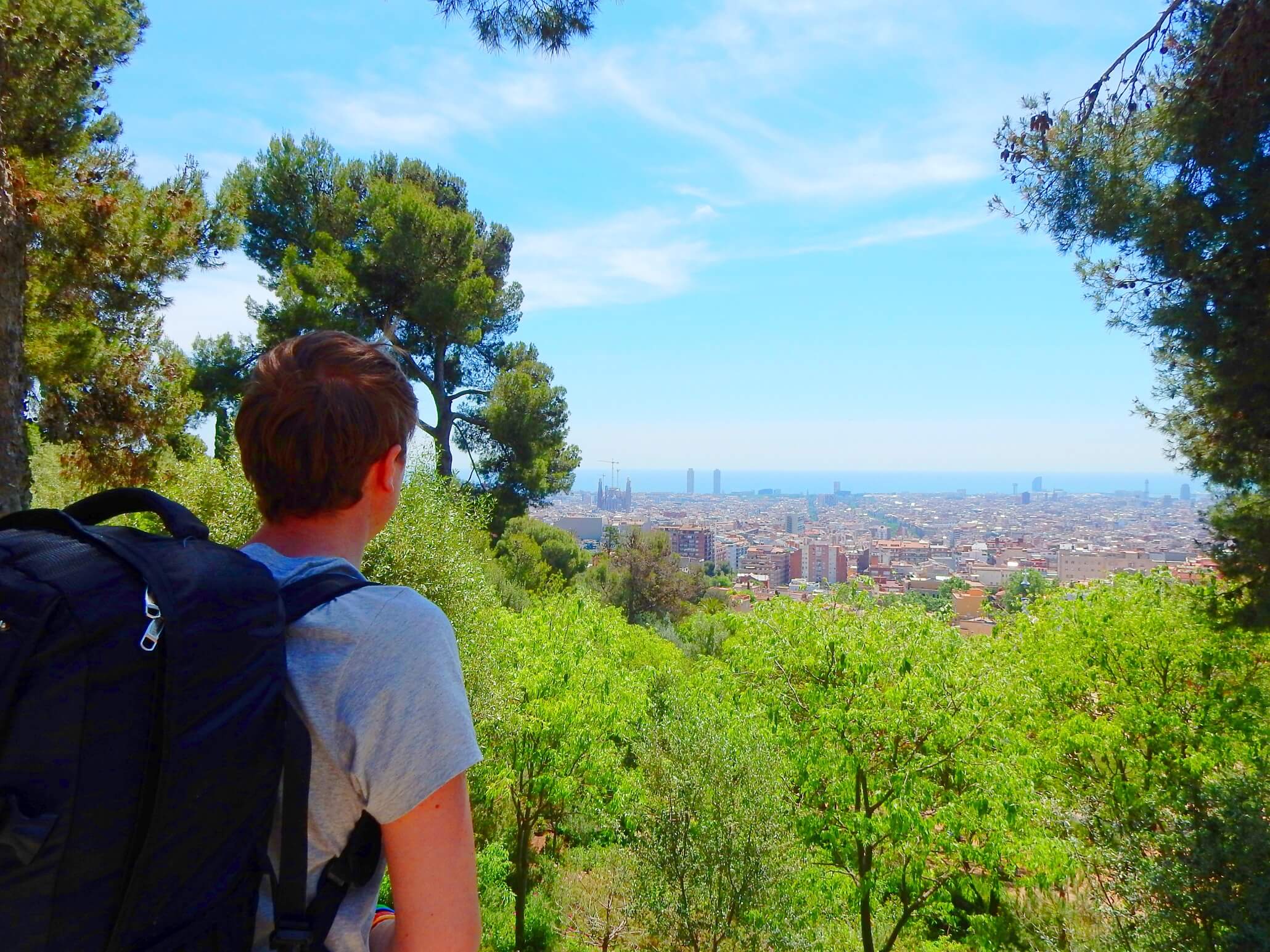 Interrailing - Cightseeing in amazing Barcelona