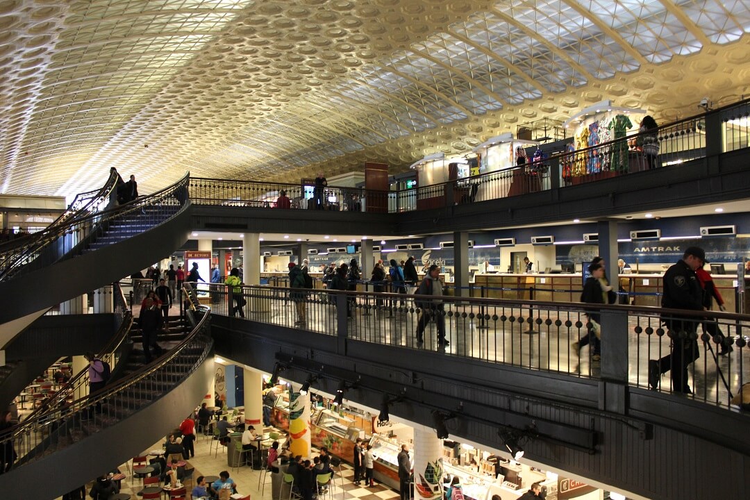 Washington D.C. by train - Union Station of Washington