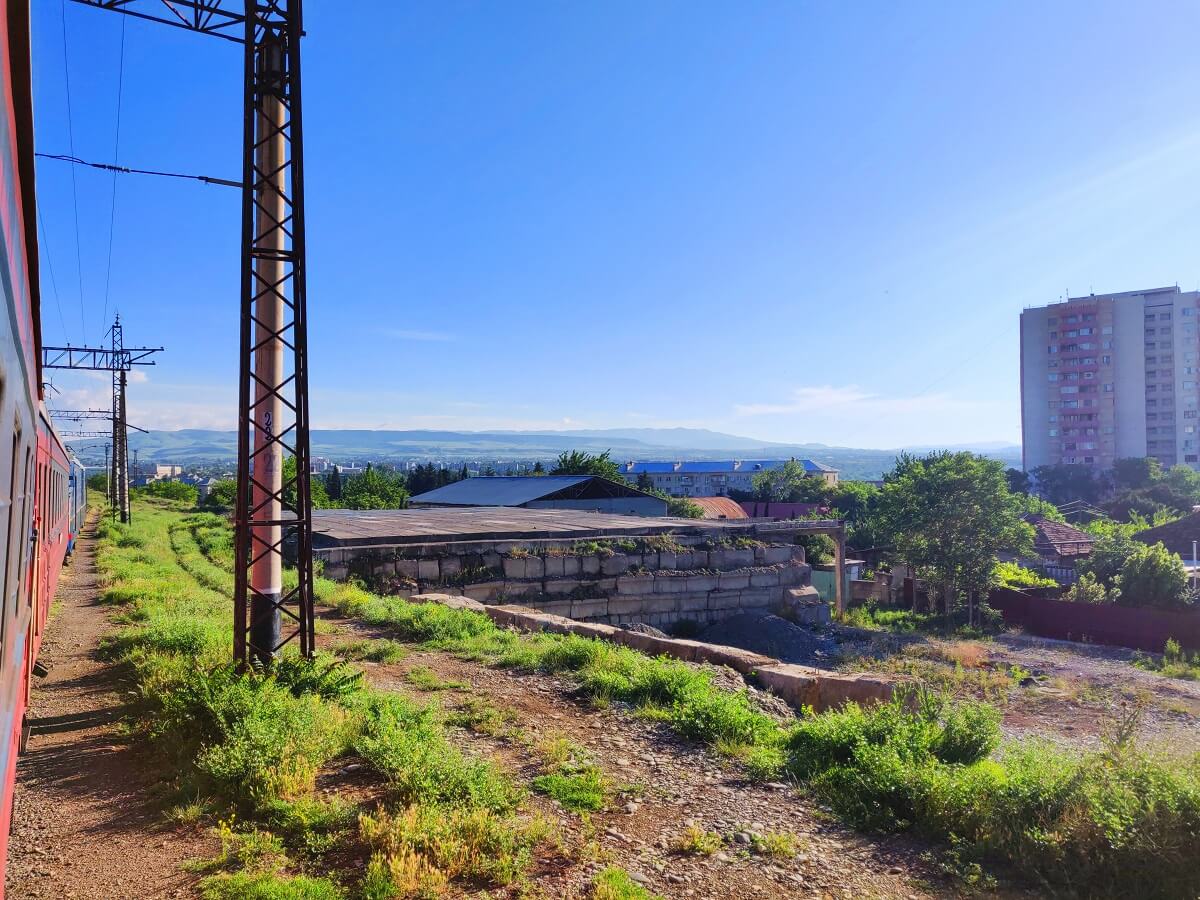 Traveling to Georgia - Waking up on the Night Train from Yerevan to Tbilisi