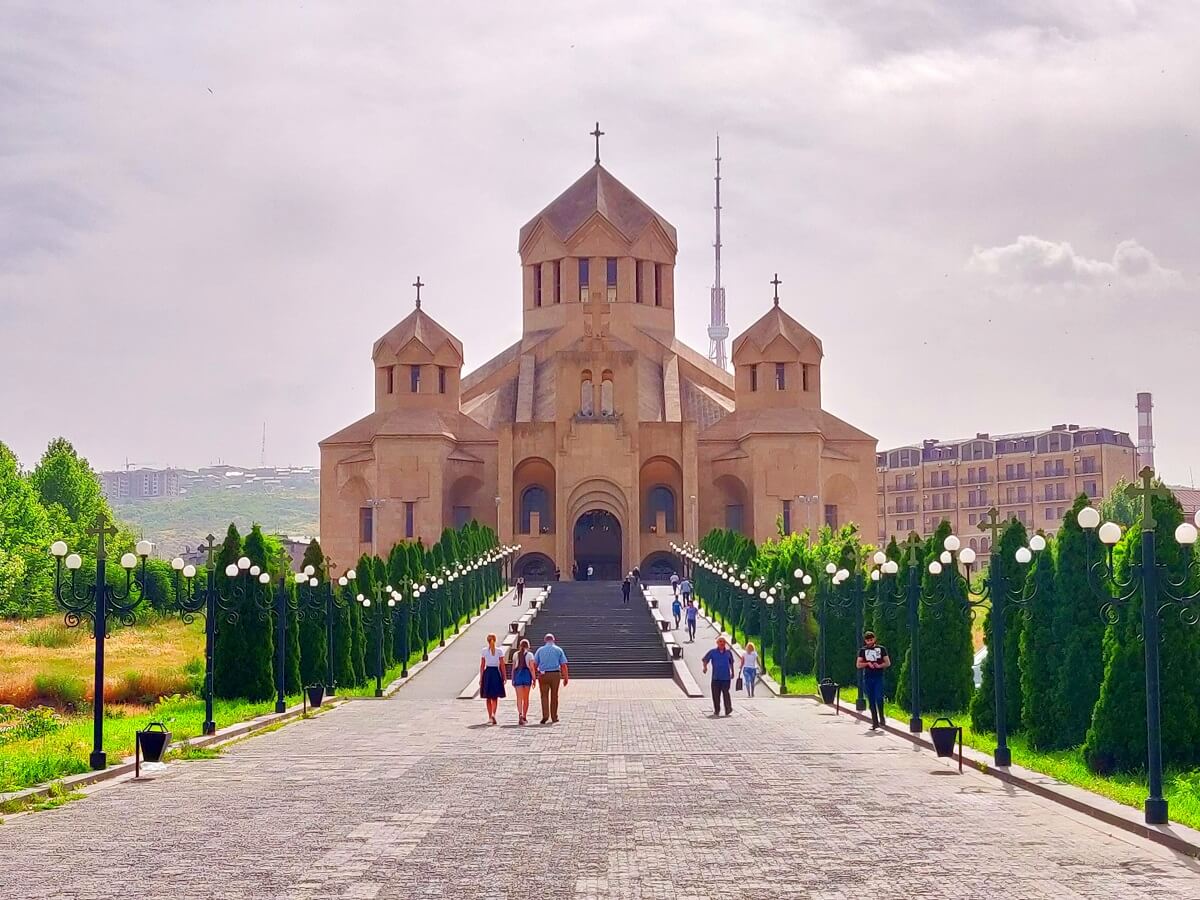 Armenia to Georgia - The Saint Gregory the Illuminator Cathedral