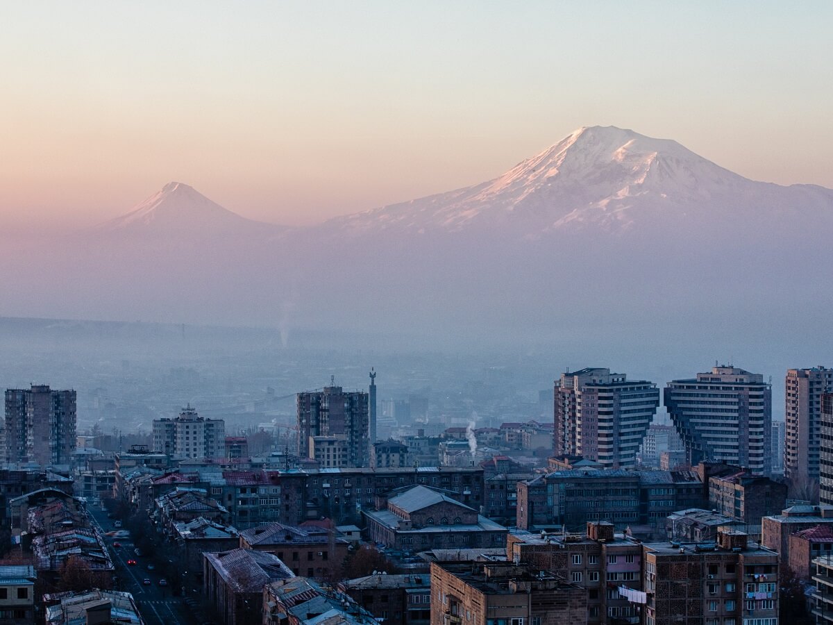 Armenia to Georgia - The breathtaking city of Yerevan - Photo by Artak Petrosyan on Unsplash