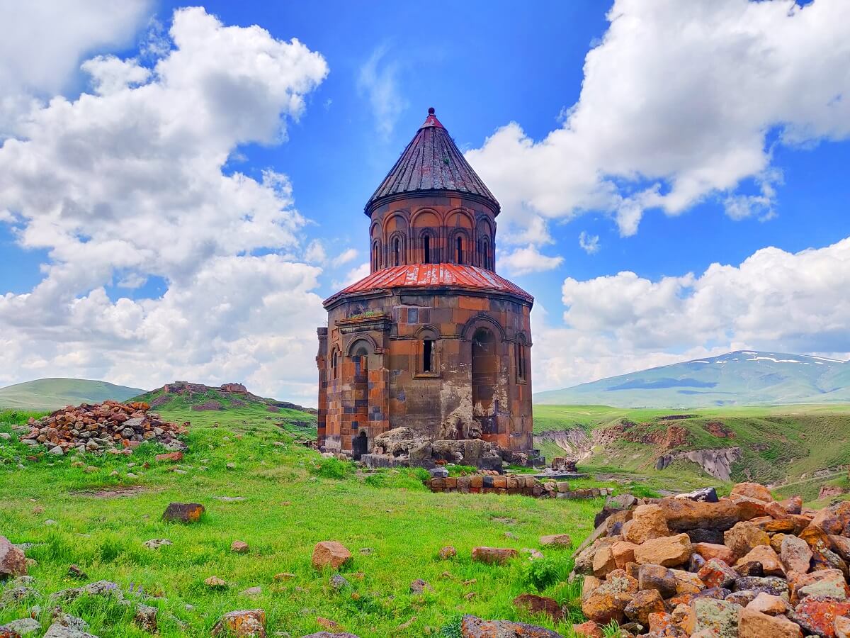 Armenia to Georgia - The ruins of ancient Armenian capital Ani - Surb Prkich